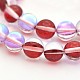 Round Synthetic Moonstone Beads Strands G-M210-10mm-07-1