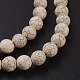 Perles de magnesite synthetiques TURQ-S192-10mm-1-3