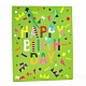 Bolsas de papel rectangulares con tema de cumpleaños CARB-E004-05B-1
