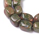 Natural Unakite Beads Strands G-I222-08-3