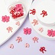 24Pcs 4 Style Spray Painted Alloy Pendants FIND-LS0001-57-5