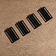 Chgcraft 4 Stück rechteckige Gürtelschnallen aus Legierung FIND-CA0008-34EB-5