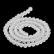 Chapelets de perles en verre transparente   X1-EGLA-A034-T4mm-MD19-4