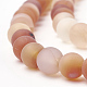 Teints naturels perles de cornaline brins G-T106-046-2