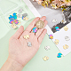 DICOSMETIC 30Pcs 3 Colors Elephant Pendants Stainless Steel Charms Golden and Rainbow Color Lucky Animal Pendants Flat Elephant Dangle Charms for DIY Necklace Jewelry Making STAS-DC0011-92-3