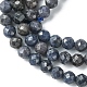 Chapelets de perles en saphir naturel G-F748-M01-02-4