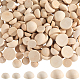 200шт необработанные кабошоны из натурального дерева WOOD-SP0001-56-1