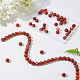 Brins de perles rondes en jaspe rouge naturel olycraft G-OC0001-67-4