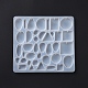 Stampi in silicone fai da te con ciondolo a forma geometrica DIY-E057-03-4