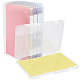 Cajas de embalaje de plástico transparente con tapa abatible&nbsp;AJEW-WH20060-90B-1