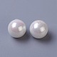 Perla de concha perlas medio perforadas BSHE-G016-12mm-09-2