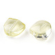 Pulvériser perles de verre transparentes peintes GLAA-T022-26-A04-3
