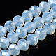 Electroplate Glass Beads Strands EGLA-A034-J6mm-A04-1