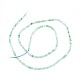 Fili di perline di crisoprasio naturale G-O180-01C-2