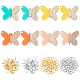 Kits de fabrication de boucles d'oreilles papillon olycraft bricolage DIY-OC0006-03-2