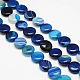 Natural Striped Agate/Banded Agate Beads Strands G-P048-10-2