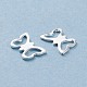 201 Stainless Steel Filigree Joiners Links STAS-I123-02S-3