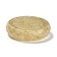 Posacenere in resina con pietre di citrino naturale DJEW-F015-06G-3