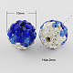 Pave Disco Ball Beads RB-R003-01A-1