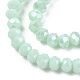 Electroplate Glass Beads Strands EGLA-A034-P2mm-A20-3