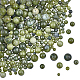 Olycraft 273pcs cuentas de jade de taiwán natural cuentas de roca verde 4mm 6mm 8mm 10mm 12mm cuentas de jaspe natural cuentas redondas de piedras preciosas sueltas piedra de energía para pulsera collar fabricación de joyas G-OC0001-32-1