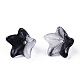 Bouchons de perles de verre transparents GLAA-A011-09C-3