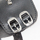 Правая сторона панк кожа крест с черепом перчатки AJEW-O016-A01R-4