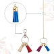 60 pièces 30 couleurs décorations de pendentif gland en faux daim FIND-YW0001-13LG-4