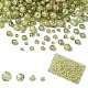 400 шт. 4 вида стеклянных бусин с эффектом кракле CCG-YW0001-20F-1