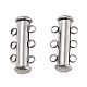 303 Stainless Steel Magnetic Slide Clasps STAS-B047-01P-1