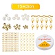 Kit de fabrication de bijoux de perles rondes bricolage DIY-YW0004-45G-2