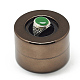 Круглая алюминиевая шкатулка для колец для ювелирных изделий OBOX-Q014-01A-5