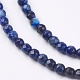 Natural Lapis Lazuli Beads Strands X-G-K020-3mm-23-3
