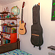 Superfindings 2 ensembles 9.4x10x4.85cm présentoirs de guitare en acrylique avec vis en fer et bouchons en plastique clair support mural pour guitare crochet mural pour guitare ODIS-WH0011-48-7