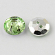 2-Hole Taiwan Acrylic Rhinestone Flat Round Buttons BUTT-F015-10mm-34-2