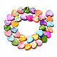 Eau douce naturelle de coquillage perles brins SHEL-S278-024B-2