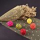 Nastri a rete decorati con paillettes glitterate a cuore OCOR-P010-E-I13-5