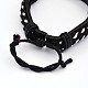 Adjustable Cord Bracelets BJEW-M117-12-3