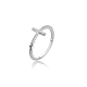 925 перстень из стерлингового серебра с паве из кубических цирконий DC0364-1-2