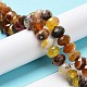 Natural Banded Agate/Striped Agate Beads Strands G-E605-A01-01B-2