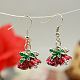 Fashion Earrings for Christmas EJEW-JE00366-01-1