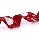 Polyester Grosgrainband für Weihnachten SRIB-P013-B01-3