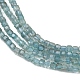 Природного апатита нитей бисера G-L628-D05-2x2mm-4
