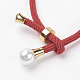 Cotton Cord Bracelets BJEW-L618-01-3