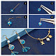 CREATCABIN 1 Box 200Pcs 18K Gold Plated Ball Head Pins Wire Headpins Needles Gauge Satin Pins Beautiful Bead Earring Pendant Beading Jewelry DIY Craft Making Golden 27.5x2mm KK-CN0001-18-5