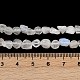 Бусины из натурального радужного лунного камня G-Q060-D12-5