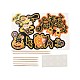Diy tema de halloween papel pastel insertar tarjeta decoración DIY-H108-32-1