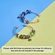 Alloy Rhinestone European Beads MPDL-TA0001-01-12