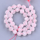 Chapelets de perles en quartz rose naturel G-T121-06B-2