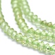 Natürlichen Peridot Perlen Stränge G-F686-12A-01-3
